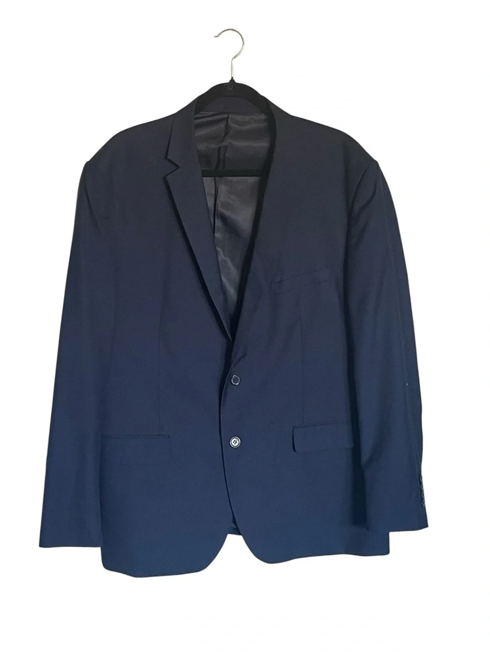 Men's Navy Two-Button Blazer - Unbranded